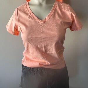 Next Level Apparel Coral V-Neck Women's Tee